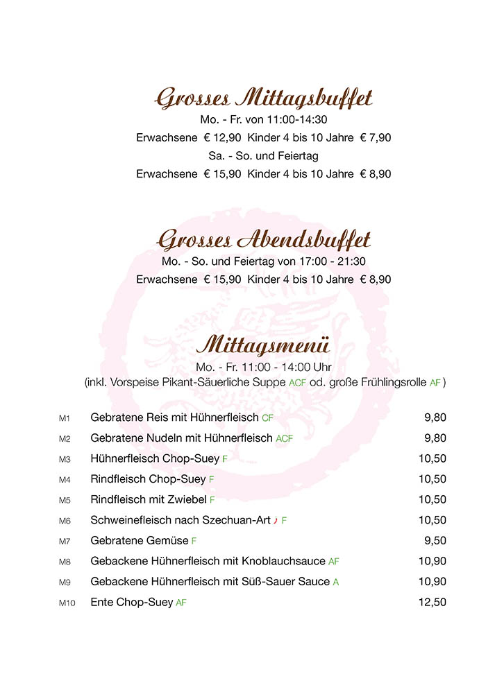 China Restaurant Lucky Court Ötscherlandstraße 16, 3251 Purgstall an der Erlauf, Tel. +43 7489 20187